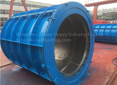 點擊查看詳細(xì)信息<br>標(biāo)題：Hanging Roller Concrete  Pipe Mould 閱讀次數(shù)：1537